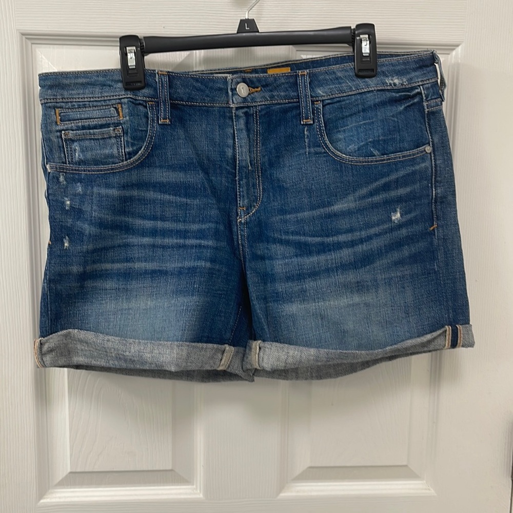 Anthropologie Jean Shorts Size 32 Fit/Stet